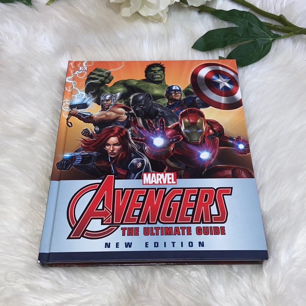 Marvel The Avengers: The Ultimate Guide, New Edition Hard Cover Book coffee Book